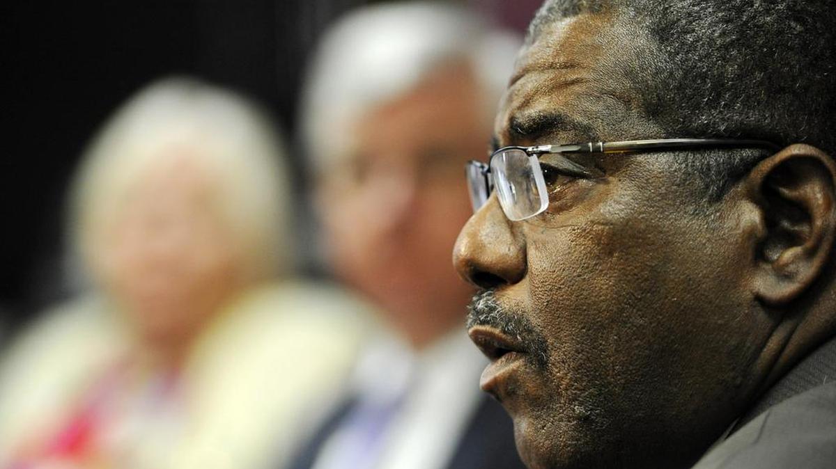 Ron Collier, chief financial officer for Bibb County schools, said Tuesday the school system lost more than 400 students to state-chartered Cirrus Academy. Collier is shown here in a 2014 file photo.