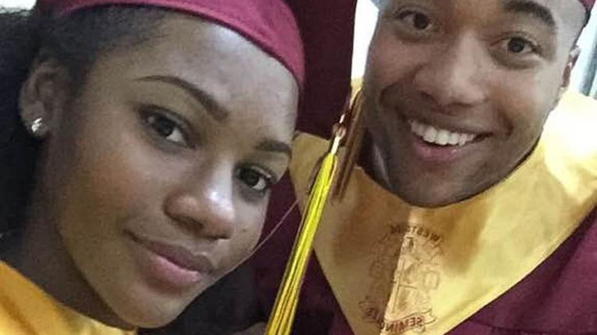 Westside High School senior Brannen Nesbitt, pictured with girlfriend Azariel Hillman, is set to graduate on Saturday.