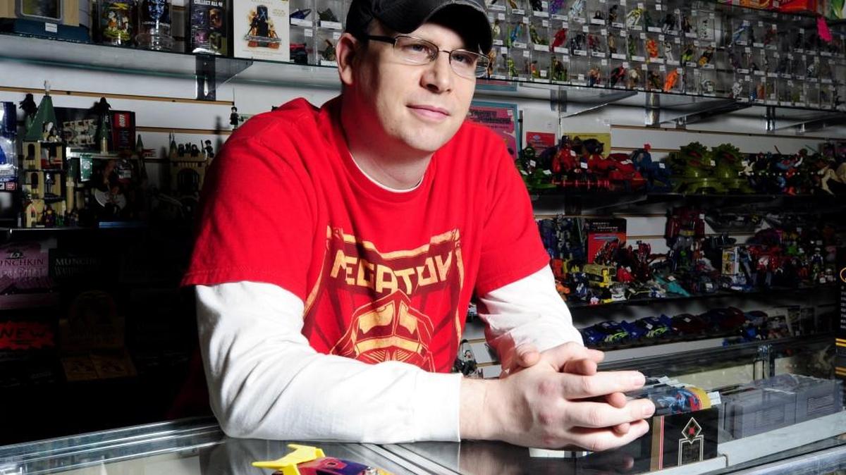 Will Peavy, owner of Comics Plus in Macon.