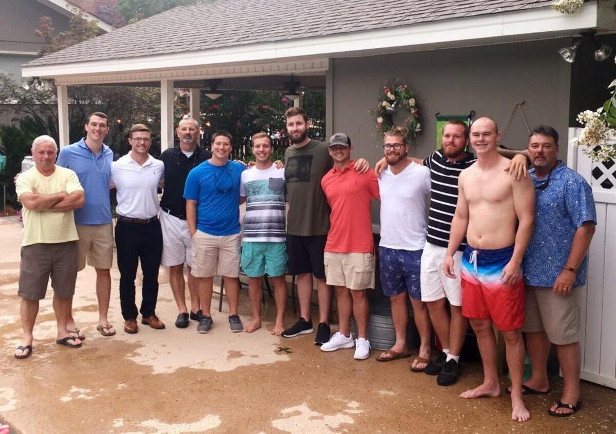The 2007 Warner Robins American Little League World Series coaches and players from left, Mike Conlon, Hunter Jackson, Hunt Smith, Mike Smith, Kendall Scott, Dalton Carriker, Payton Purvis, Zane Conlon, David Umphreyville, Keaton Allen, Micah Wells and Mickey Lay.