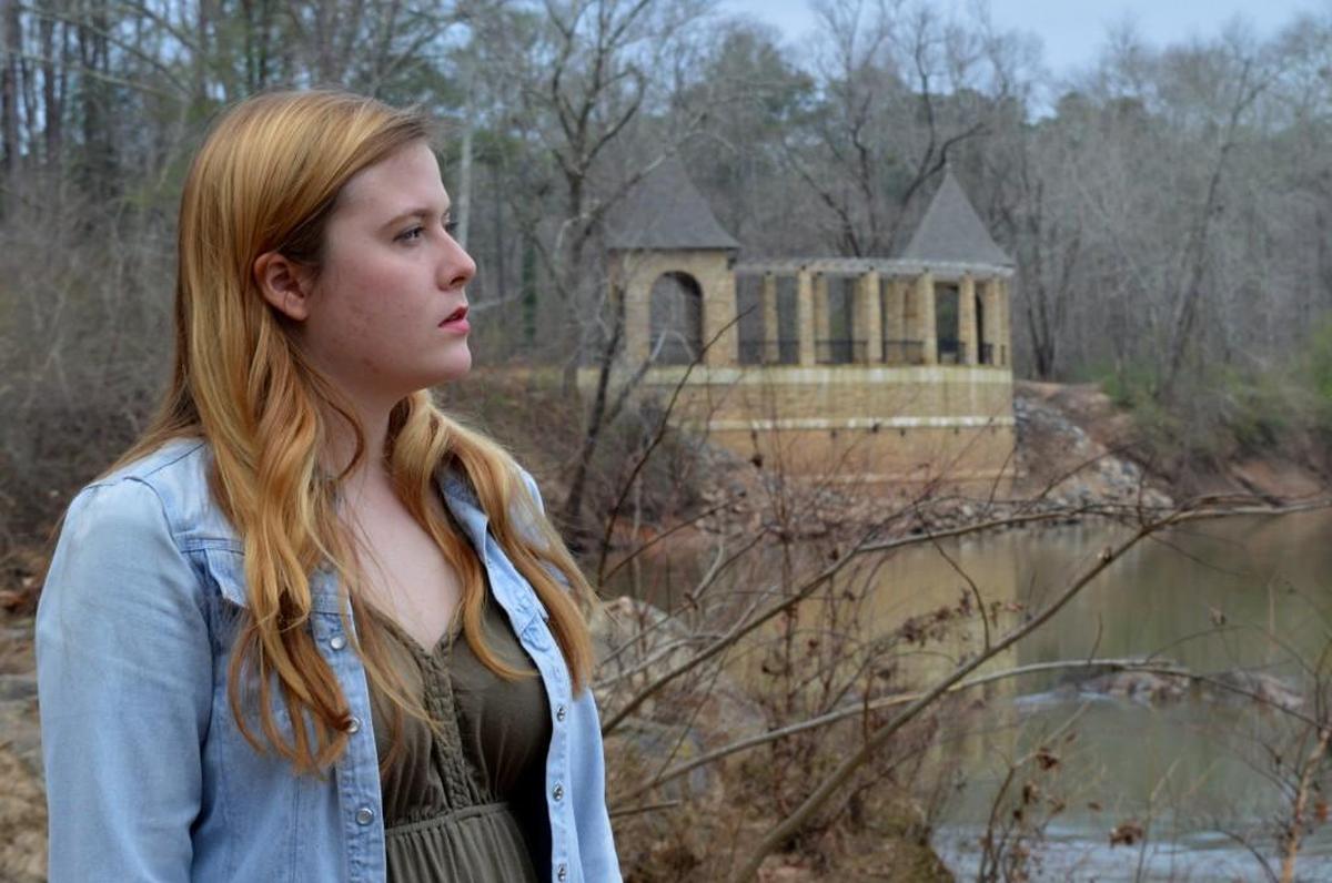 Elizabeth Tammi poses for a picture at Amerson River Park.