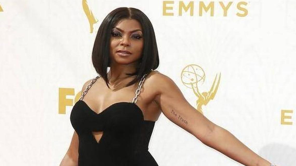 Taraji P. Henson arrives at the 67th Primetime Emmy Awards on Sunday, Sept. 20, 2015, at the Microsoft Theater in Los Angeles.