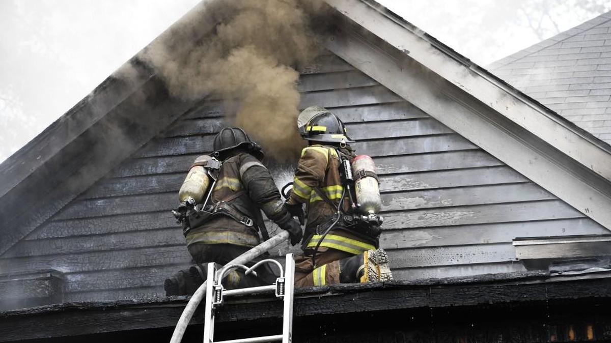 File photo from a previous house fire.