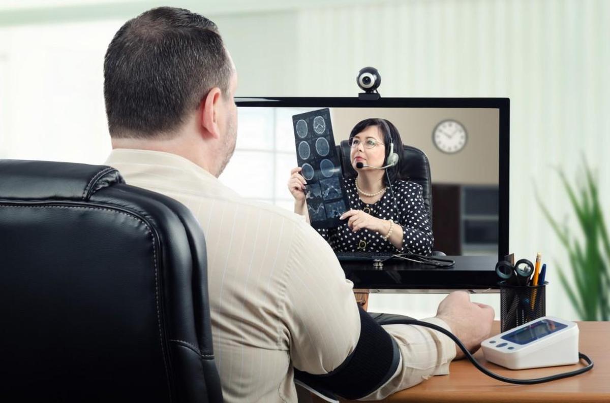 Telemedicine is a growing method of providing health care.