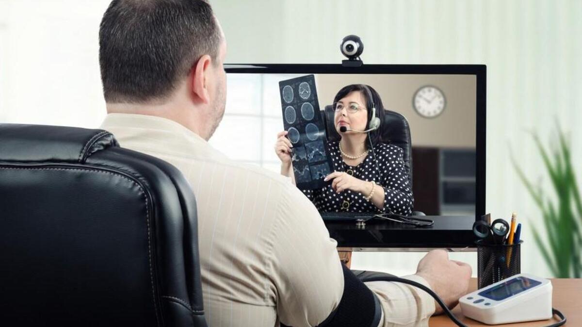 Telemedicine is a growing method of providing health care.
