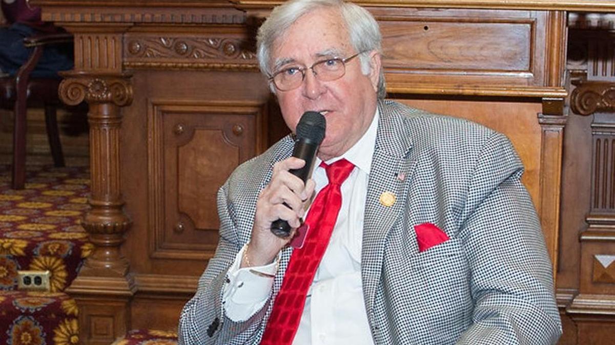State Rep. Rusty Kidd, I-Milledgeville, pictured in the Georgia Capitol in March 2016, will not run for re-election this year.