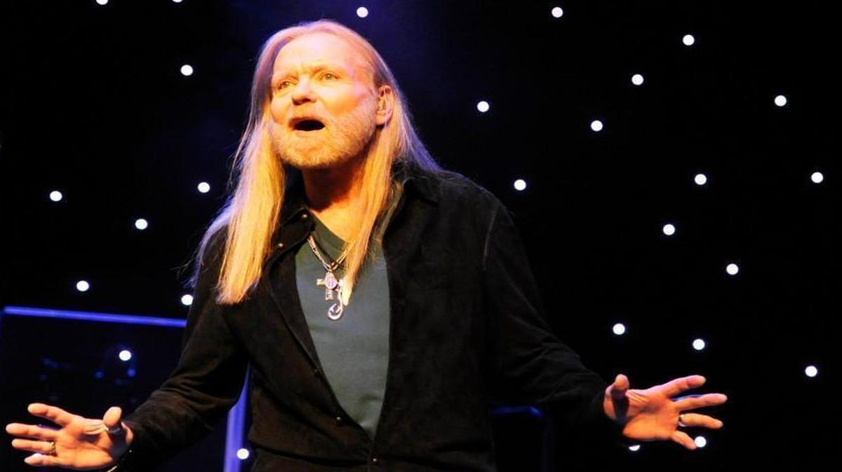 Gregg Allman at the Grand Opera House in Macon in 2014.