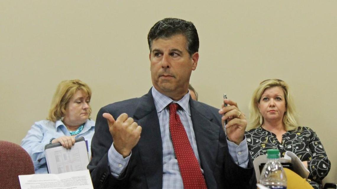 Warner Robins Councilman Chuck Shaheen in the pre-council meeting Monday talks about a resolution for the city to give veterans a hiring preference.