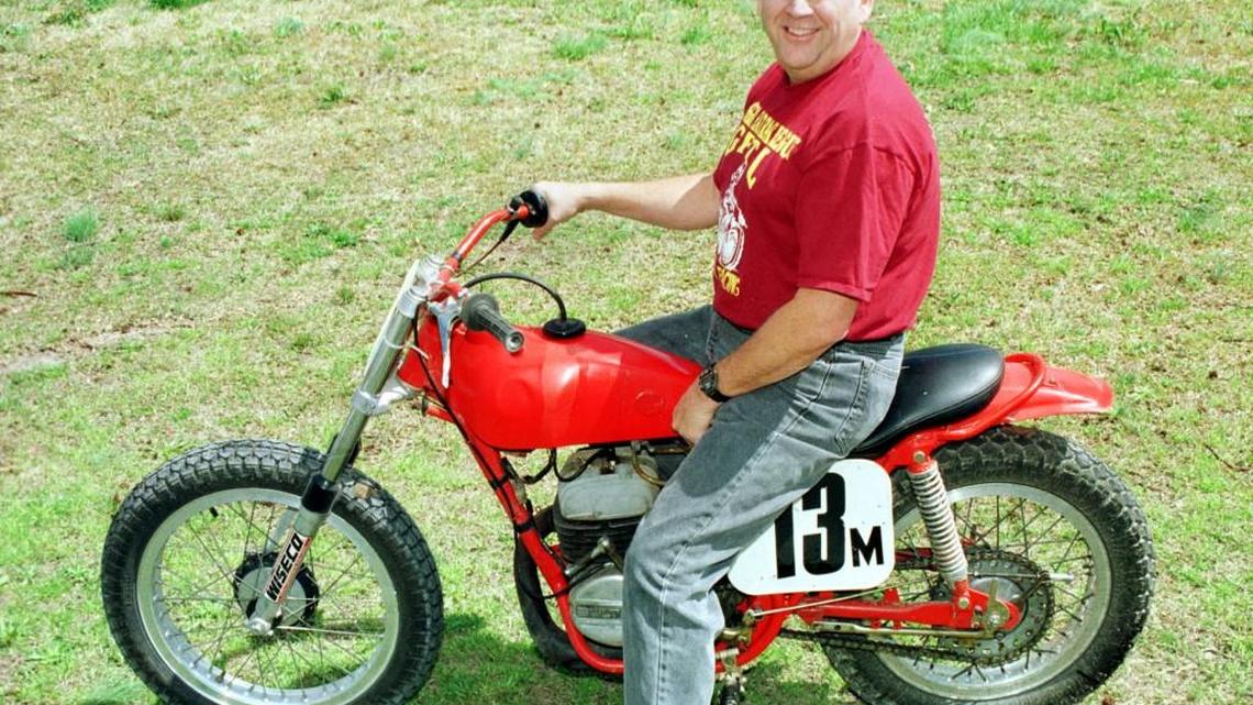 Mike Cranford, who died Tuesday, June 28, 2016, had a penchant for classic cars and motorcycles, as seen in this 1998 file photo.