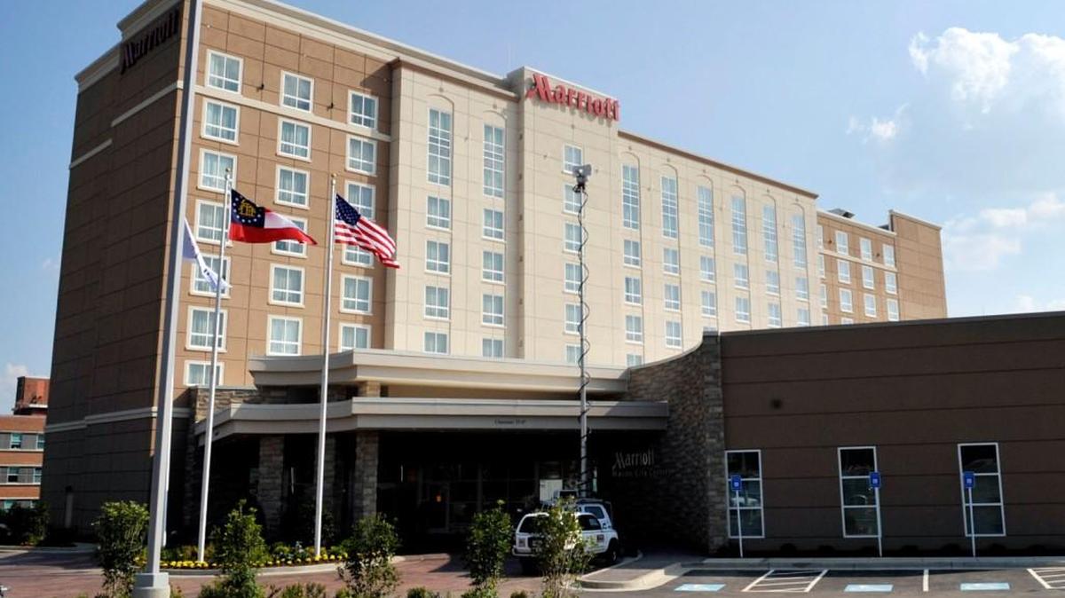 The Macon Marriott City Center on Coliseum Drive is included in plans for the Ocmulgee Crossing tax allocation district.
