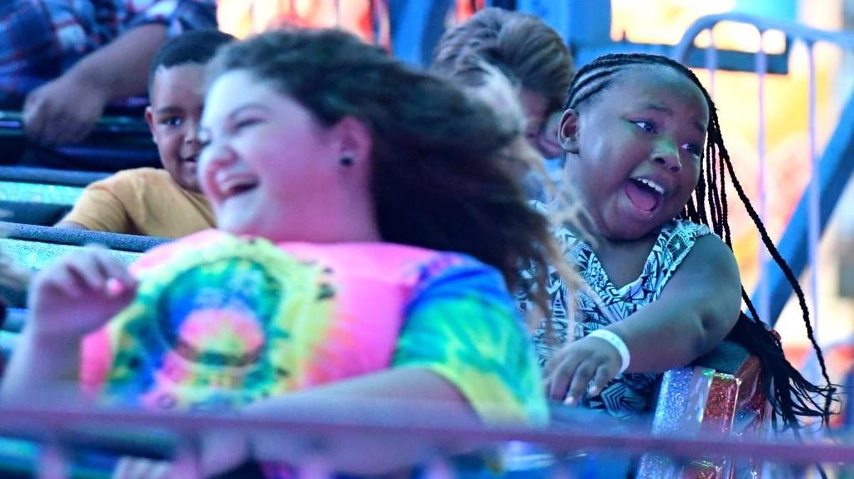 In this Telegraph file photo, people ride the Music Express at the Georgia National Fair.