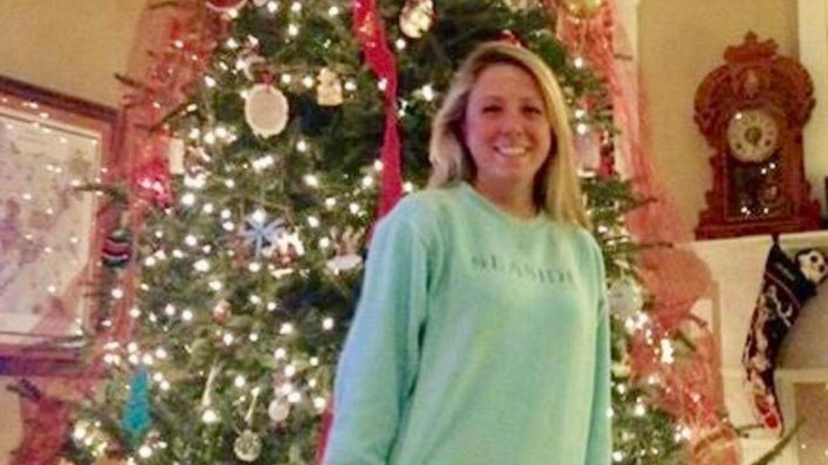 This is the last photo Laura Solomon Campbell has of her daughter, Murray Nixon. It was taken in front of the Christmas tree two days before Murray died on Dec. 22, 2015.