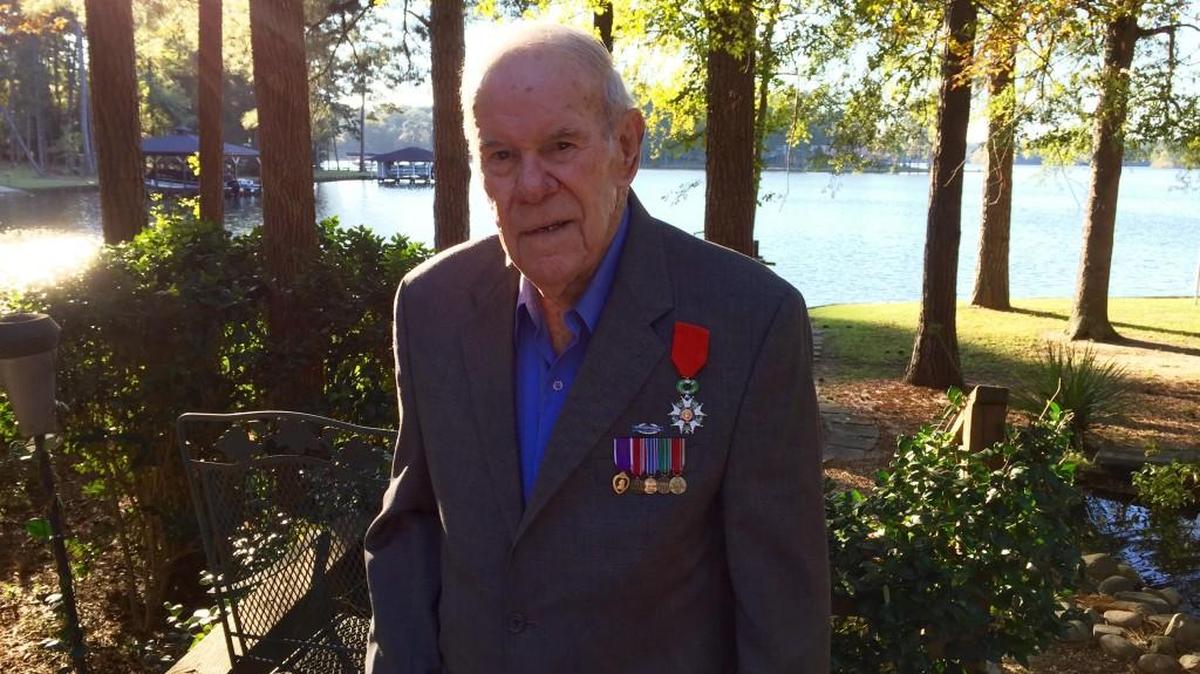 Bernard “Ace” McKendree Parker was honored by France with their Knight in the National Order of the Legion of Honor last spring.