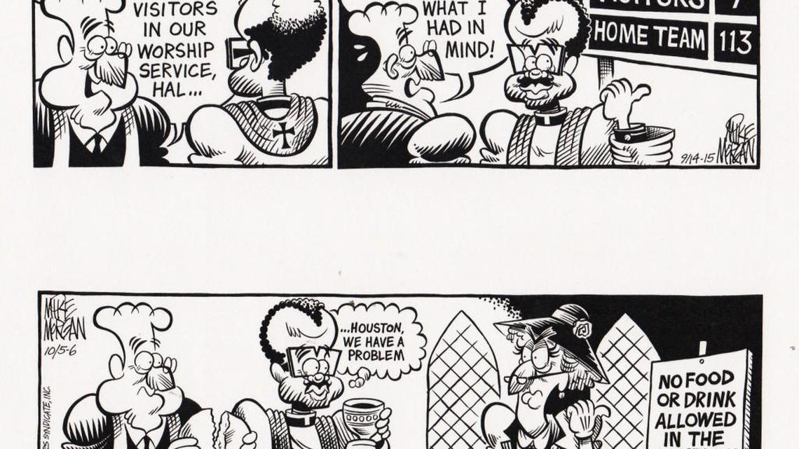 Pastor’s comic strip takes lighthearted look at church life