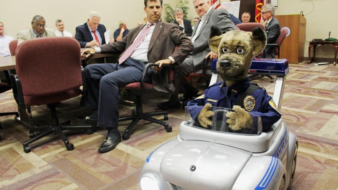 Warner Robins gets a robot police dog
