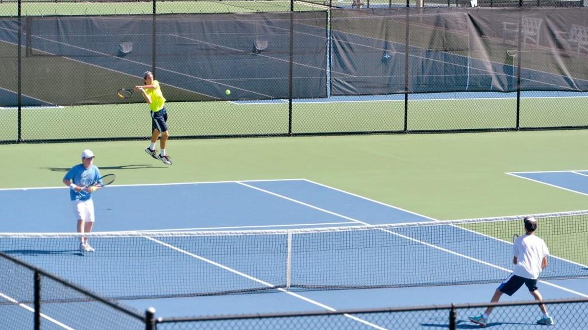 Youths compete in a tournament play a June 12, 2015, practice run at John Drew Smith Tennis Center.