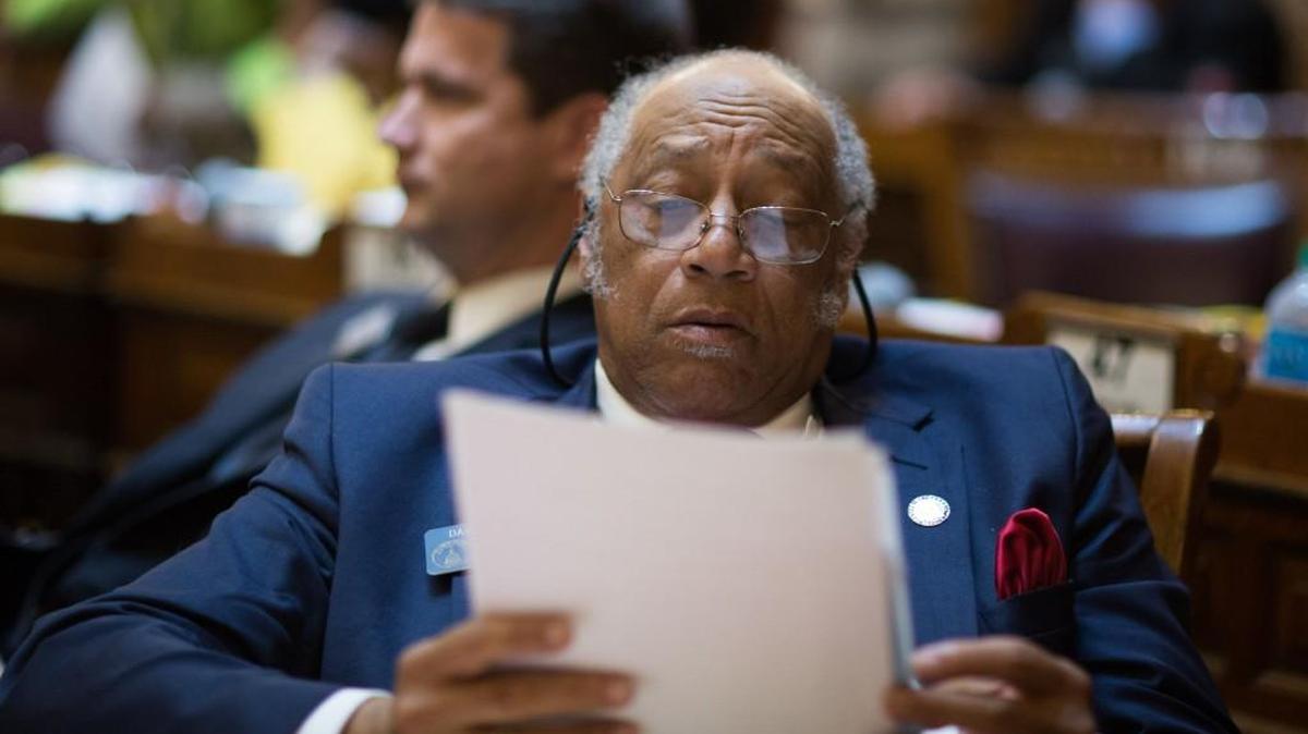 State Sen. David Lucas, D-Macon, shown in this 2015 file photo at the state Capitol is proposing a summer study committee on rural issues. The group would come up with ideas to tackle issues like the lack of health care and job opportunities in some rural areas.