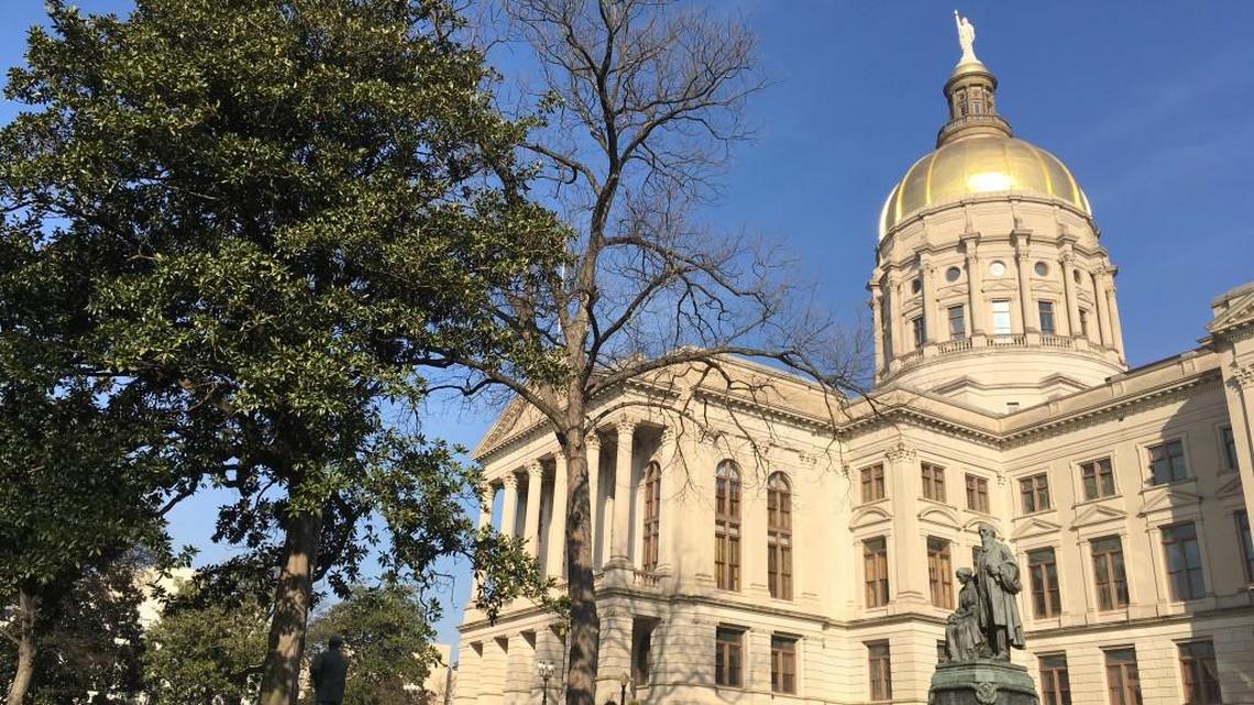 Air Force brass visit Georgia statehouse