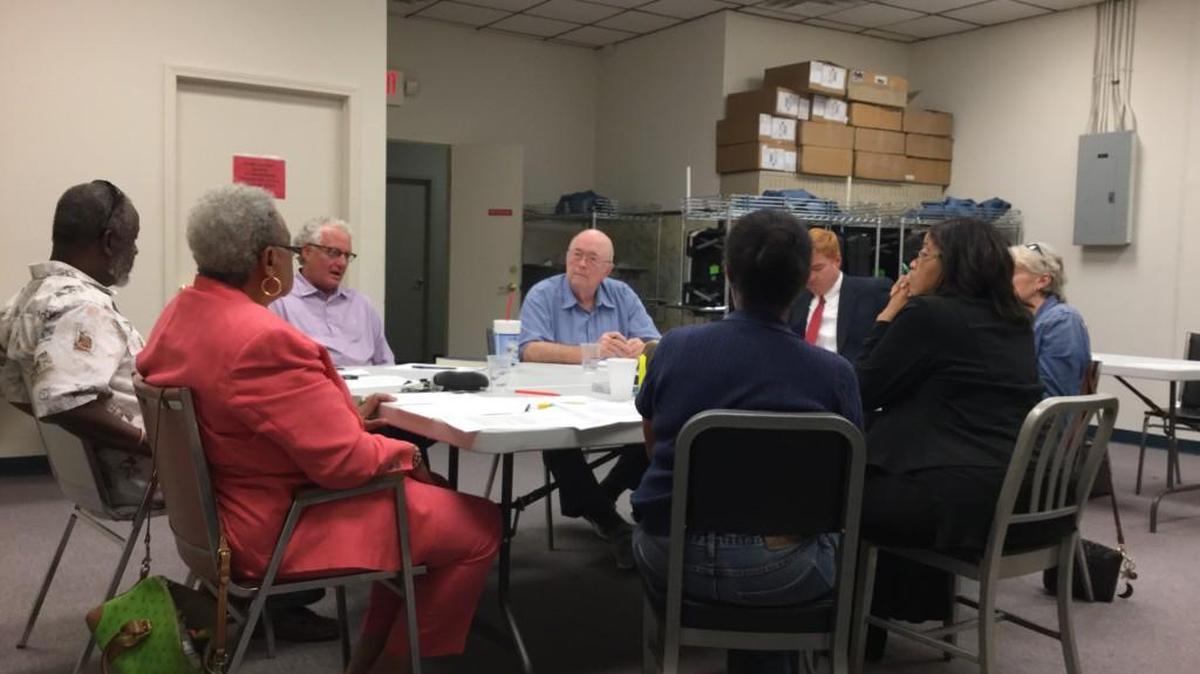The Macon-Bibb County Board of Elections decided Thursday to vote May 3 on locating a temporary polling place at a sheriff's precinct.