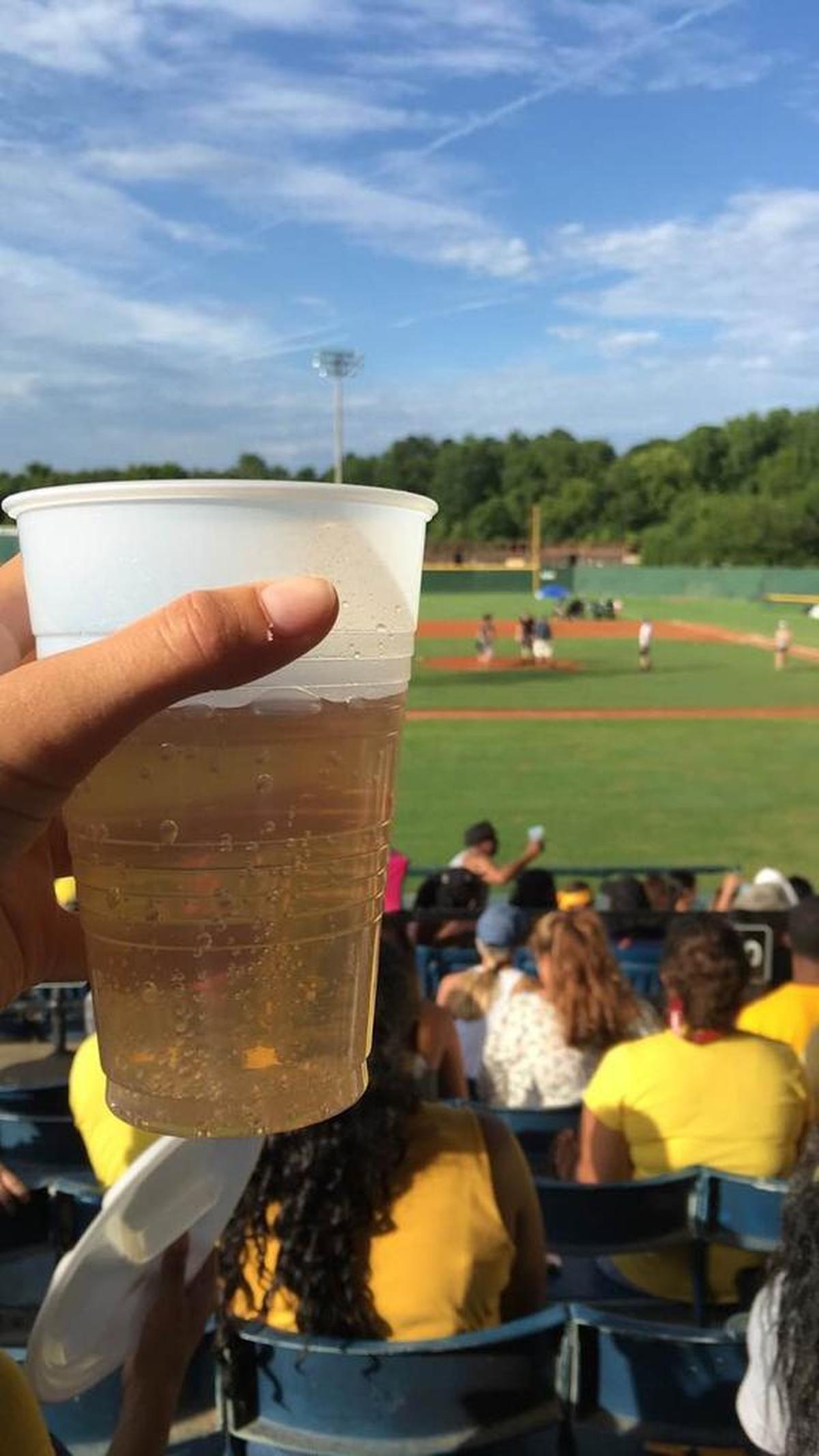 At least we got to sip on a nice refreshing warm ginger ale.
