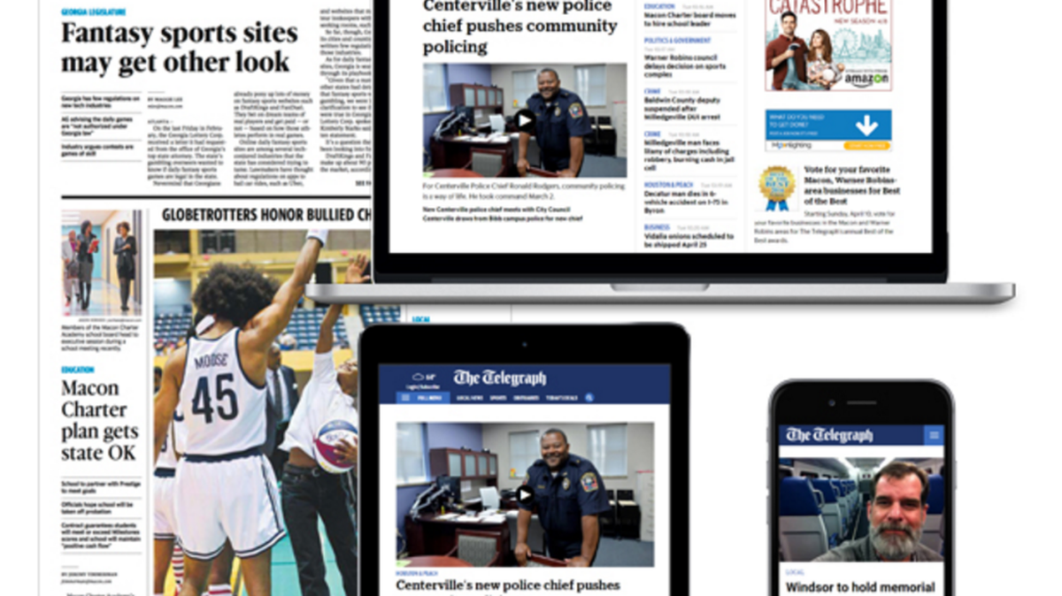 The Telegraph has a new look.