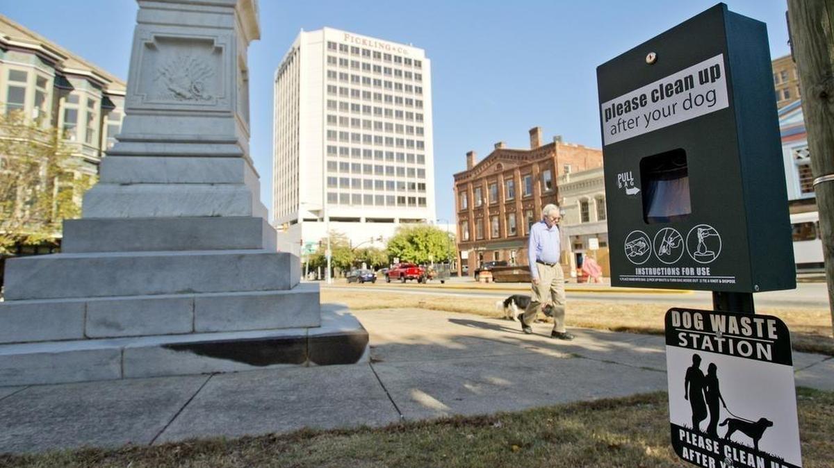 Keep Macon-Bibb Beautiful Commission placed 30 dog waste stations throughout downtown in November, using funds from the first phase of the Downtown Challenge grant. Additional projects to be funded in the second phase were announced Dec. 6, 2016.