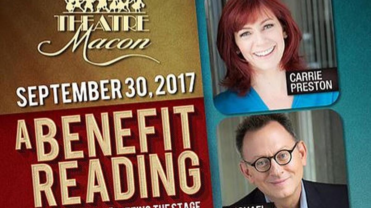 Theatre Macon announced Emmy winners Carrie Preston and Michael Emerson will headline a Sept. 30 benefit for the theatre’s endowment campaign.