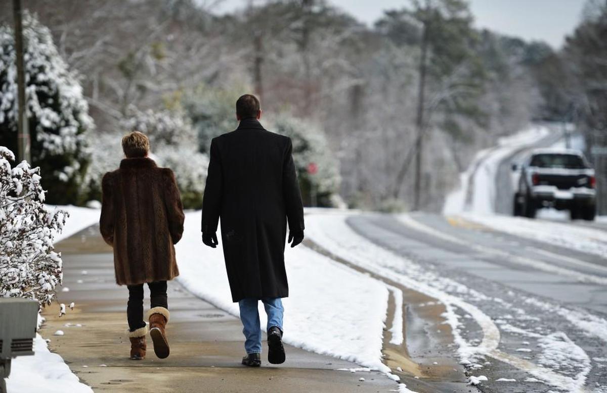 A dusting of snow ran from Columbus to Macon in January of 2014. Icy roads and flash freezes are in the forecast for Middle GA this weekend.