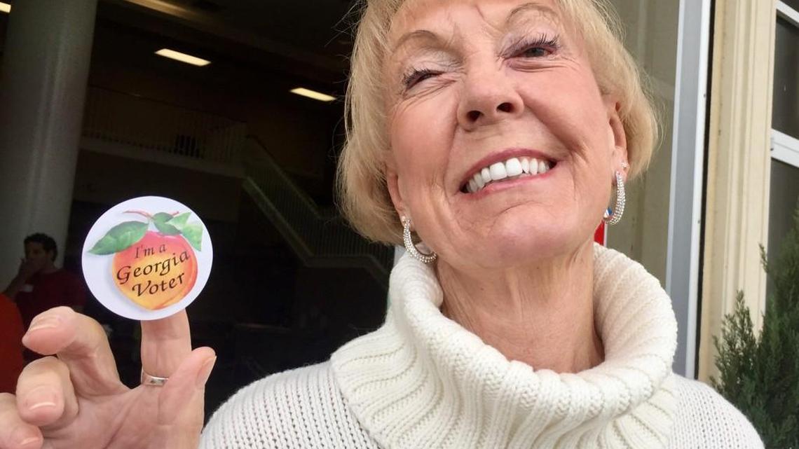 On Tuesday, the reporter’s mother, Janet Schwarz, who is 73, voted for the first time in her life.