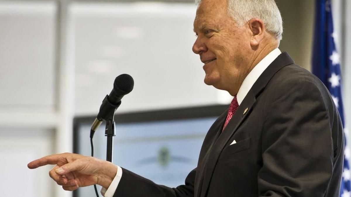 Georgia Republican Gov. Nathan Deal, pictured in a Sept. 20, 2016 photo, proposed the “Opportunity School District” in 2015. He says it will rescue students from chronically failing schools, but his critics don’t see it that way.