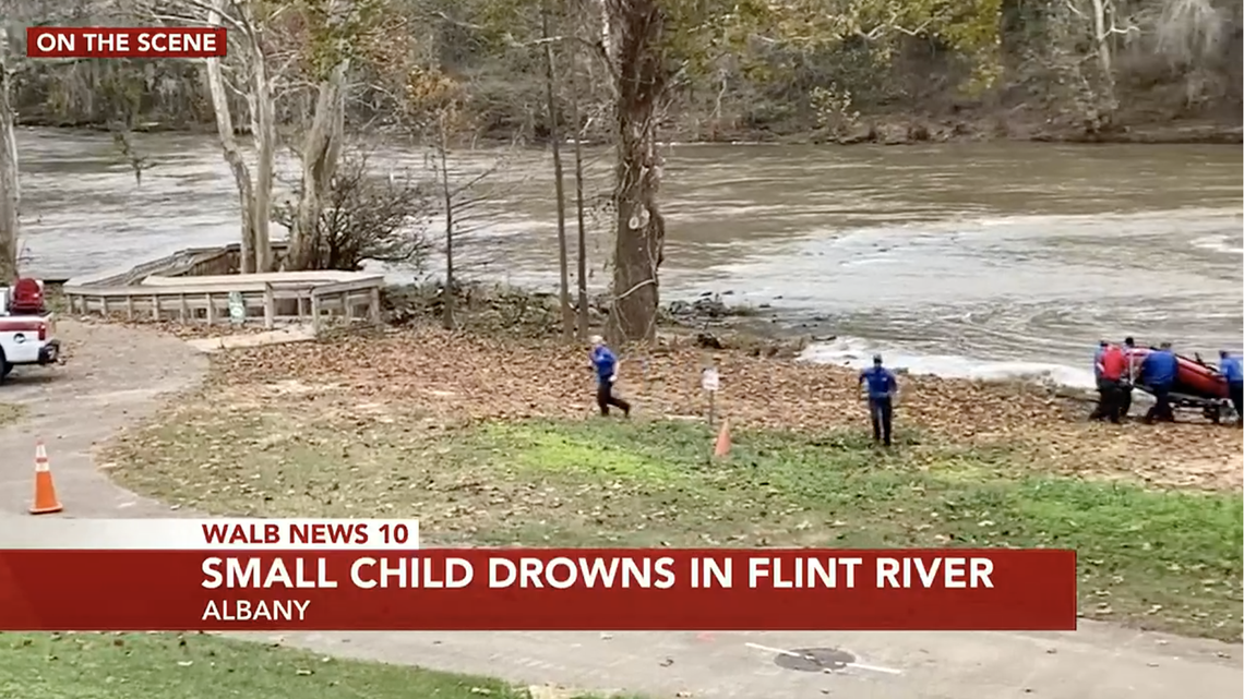 A 4-year-old boy drowned when he fell into a Georgia river while fishing with his family, cops said.