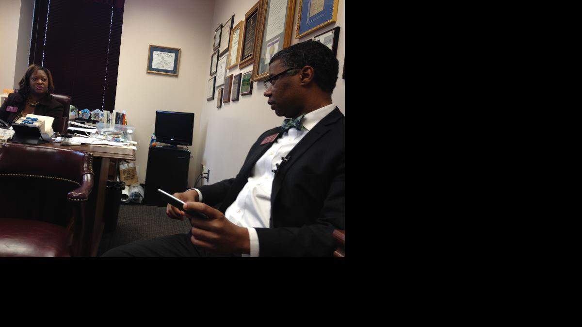 Macon Democrat state Reps. Nikki Randall and James Beverly say that their Republican colleagues are stalling on local legislation that would do the county good.
