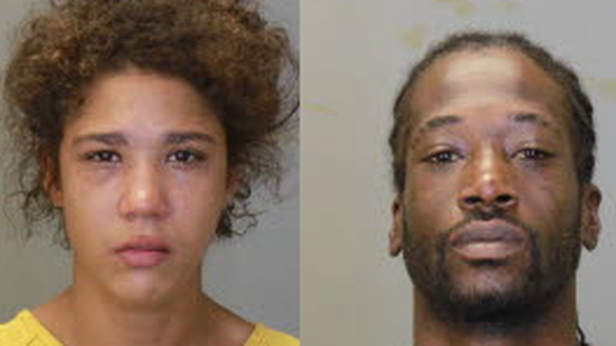 Jacqueline Hackney and Danny Barker (left and right)