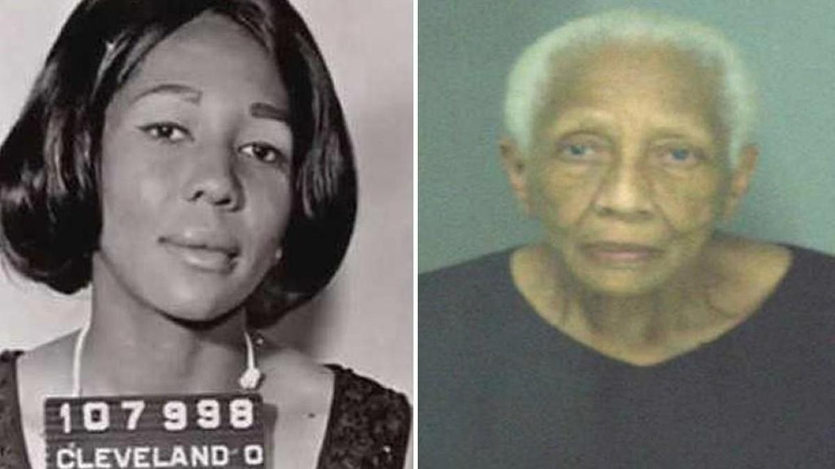 Doris Payne then and now.