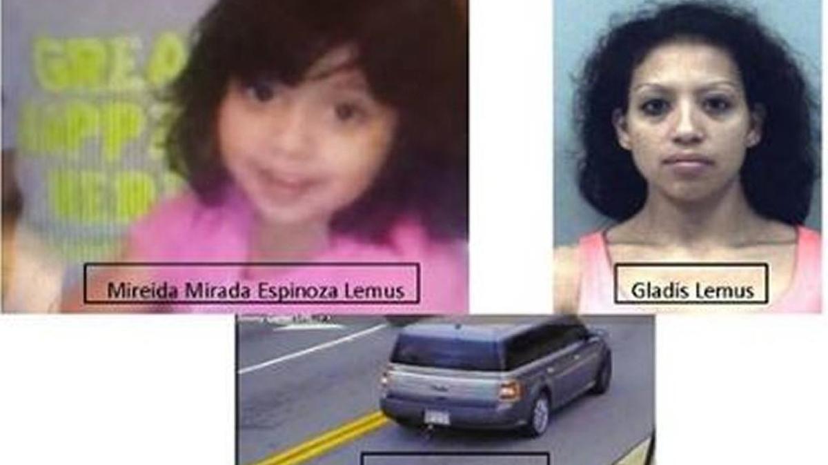 Authorities in Georgia are looking for 4-year-old Miereida Mirada Espinoza Lemus after she was abducted from her home in Norcross, GA by her biological mother, Gladis Lemus, Tuesday morning.