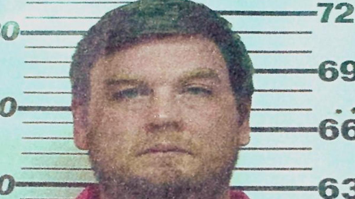 This photo provided by the Ben Hill County Sheriff’s Office via WMAZ shows Bo Dukes on March 3 after ge was arrested in connection with the disappearance of Irwin County High School teacher Tara Grinstead.