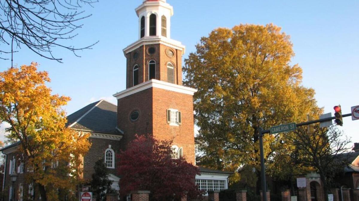 Christ Church in Alexandria, Virginia where George Washington was a founding member.