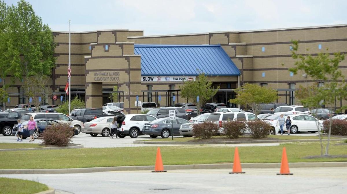 Northwest Laurens County Elementary School seems divided by the Laurens County Board of Education’s decision to implement a policy where some staff members might carry weapons.