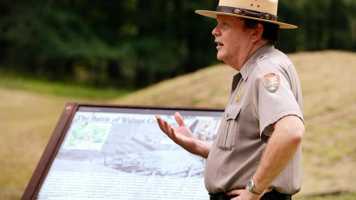 Jim David the Ocmulgee National Monument’s superintendent
