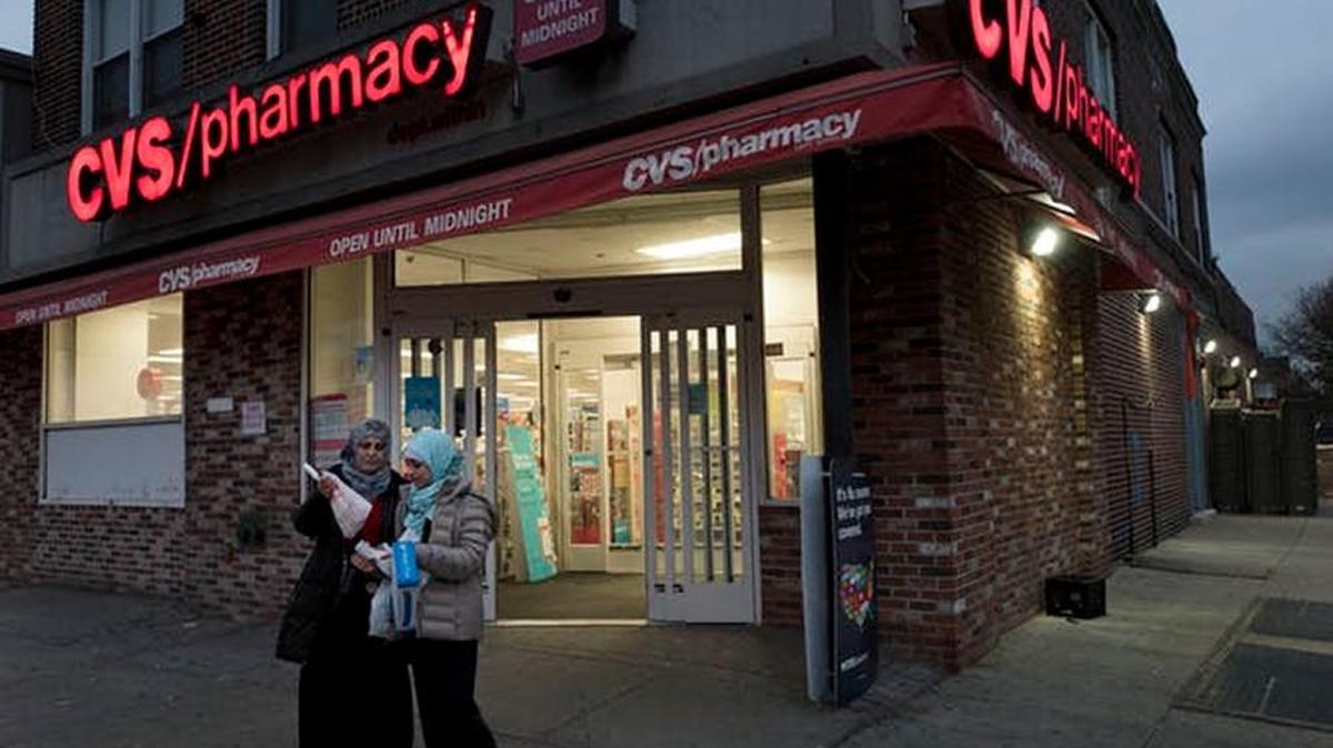 A CVS drugstore in Brooklyn, New York, on Dec. 3, 2017.
