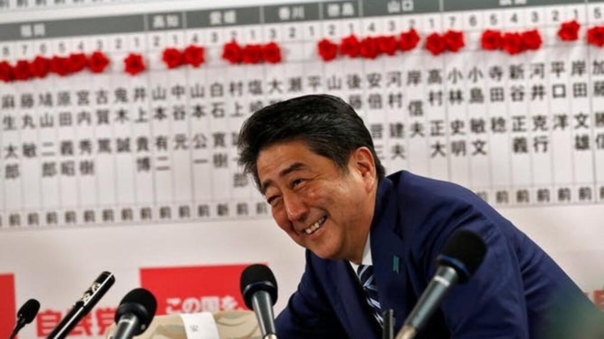 Japan’s Prime Minister Shinzo Abe.