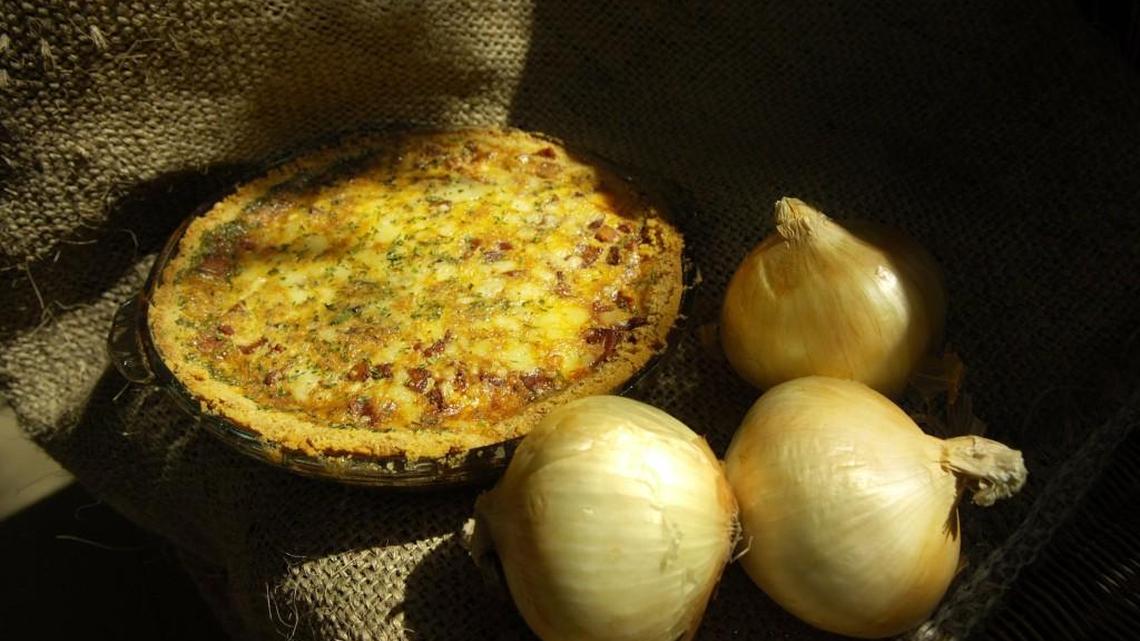 Quiche is just one of the many uses for the wonderful Vidalia onion.