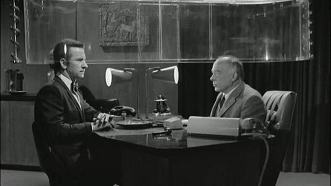 The Cone of Silence was a device from “Get Smart,” a 1960s TV comedy television series about an inept spy, Maxwell Smart.