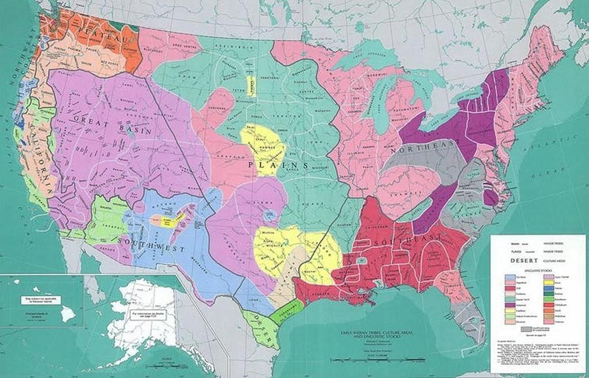 The indigenous communities of the Americas knew none of these modern-day national borders.