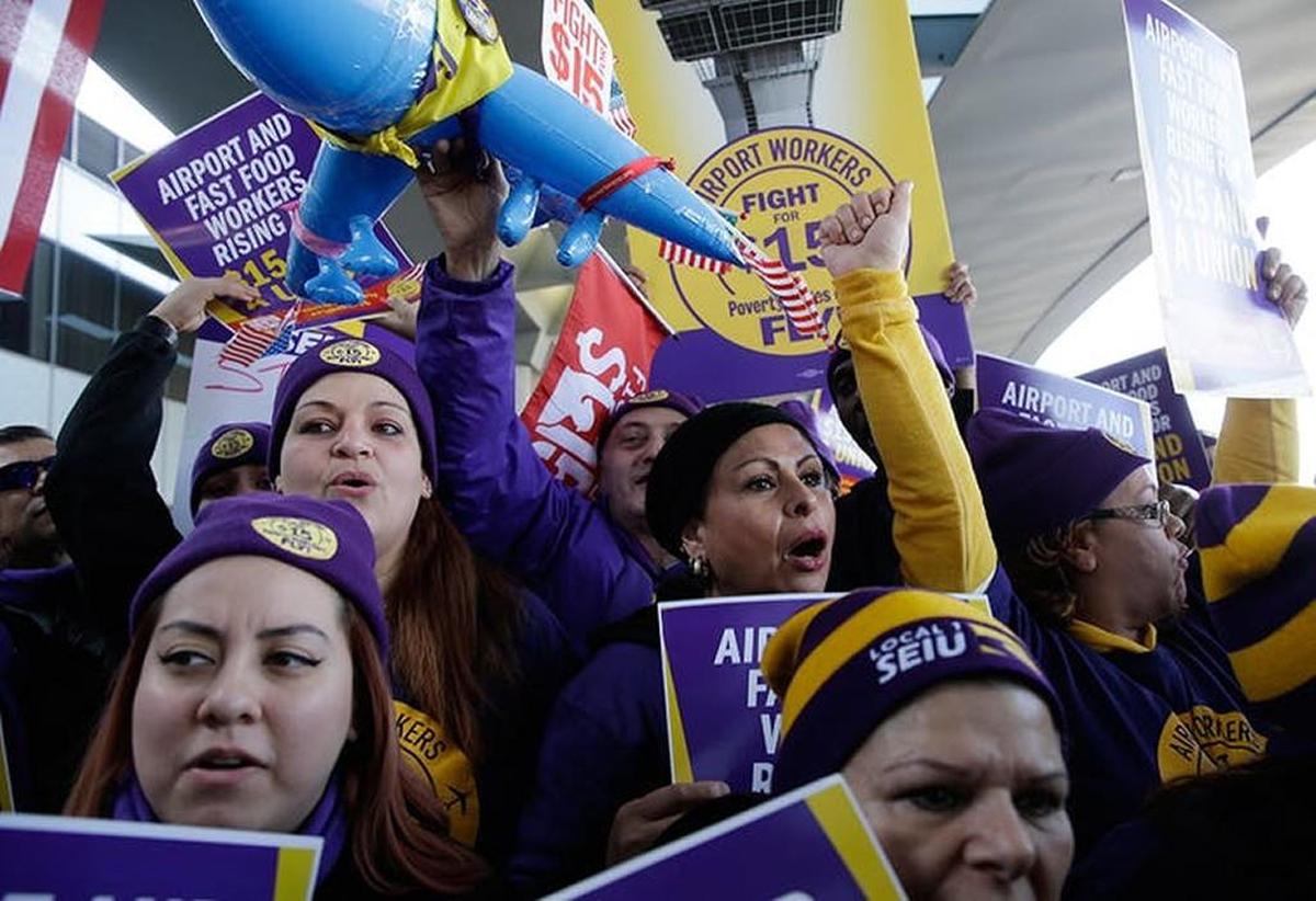 The current federal minimum wage is hardly enough to feed a family.