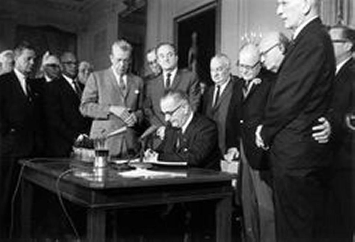Laws like the Civil Rights Act that President Lyndon B. Johnson signed in 1964 don’t protect American workers from noncompete clauses.