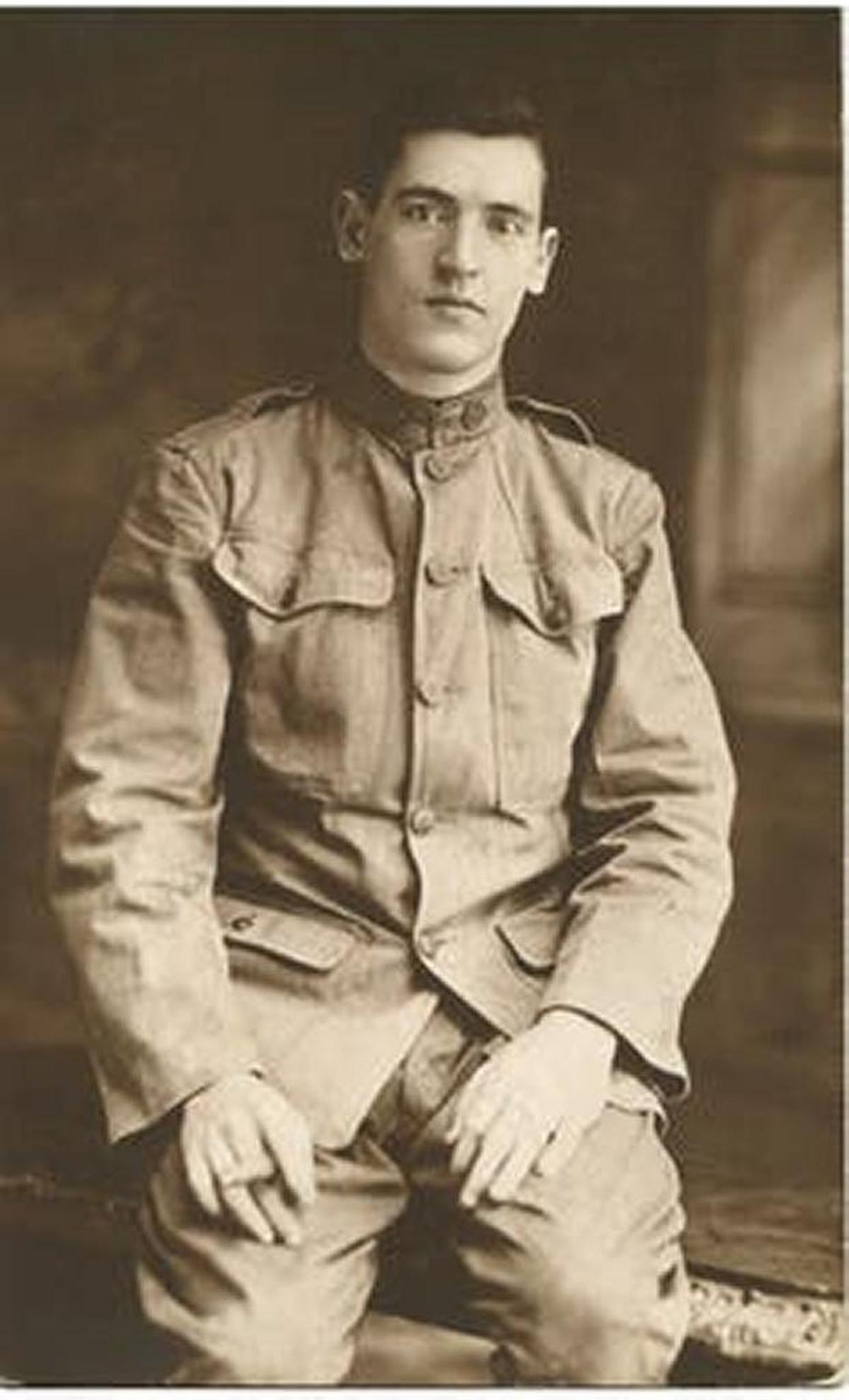 An Italian immigrant to the U.S., Adolfo Sartini, died from the flu while in the military.
