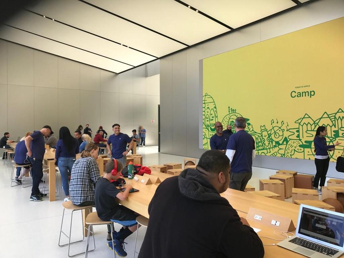Apple Store, Union Square, San Francisco, Calif.