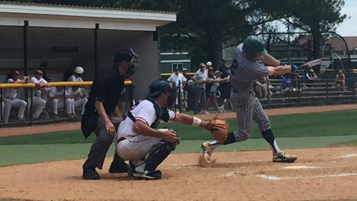Logan Mattix had an RBI in Georgia College’s 6-5 loss Thursday to USC Aiken in the NCAA Southeast Regional.