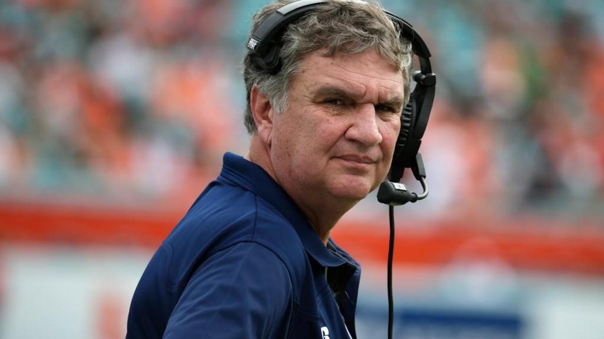 Georgia Tech head coach Paul Johnson’s Yellow Jackets open their season against Boston College.